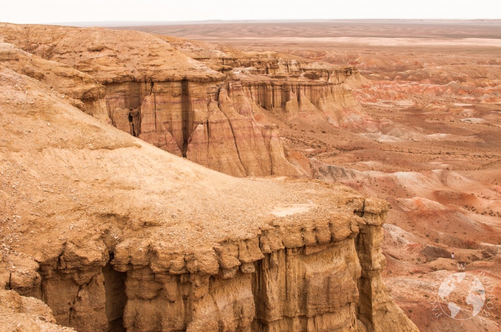 Czerwone Klify na pustyni Gobi, Mongolia