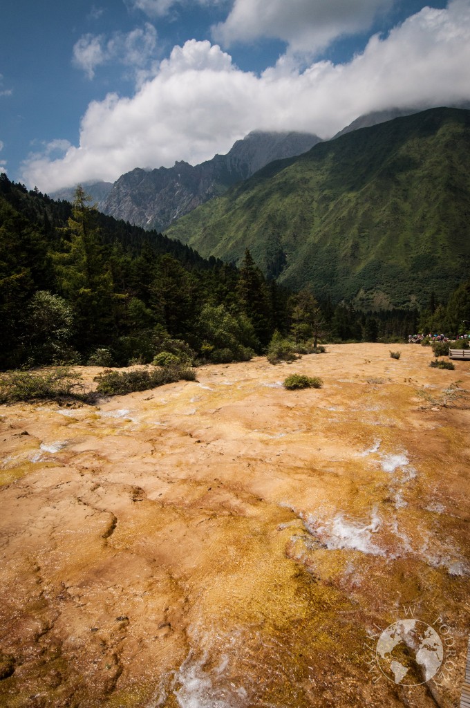 Tarasy wapienne, Park Narodowy Huanglong, Chiny