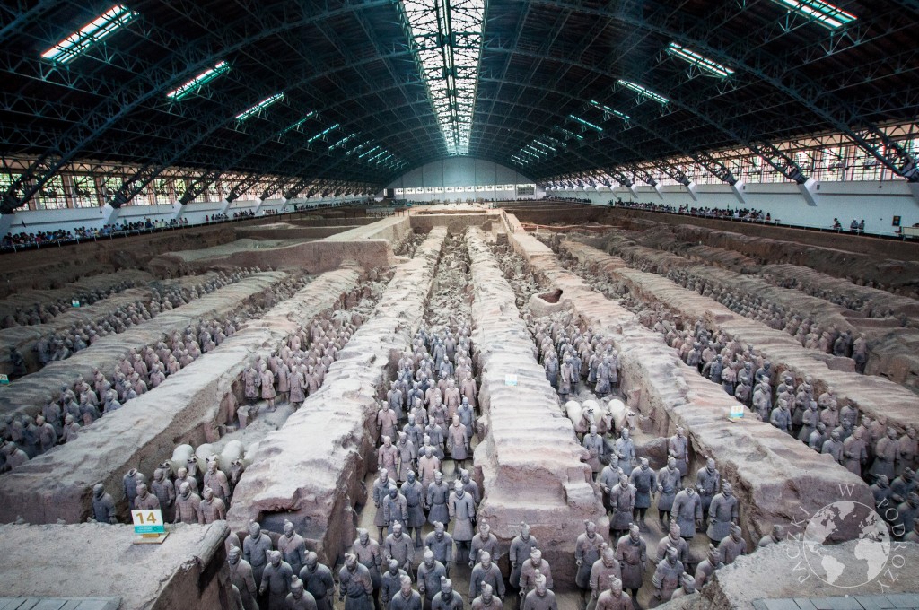 Armia Terakotowa w Xian, Chiny