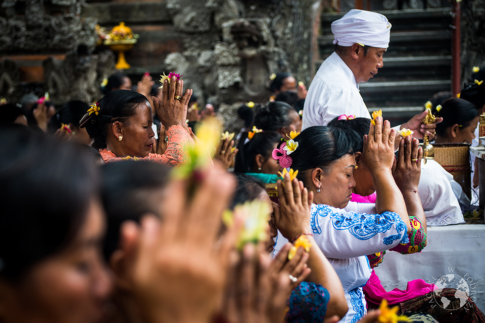 Modlitwa, Bali, Indonezja