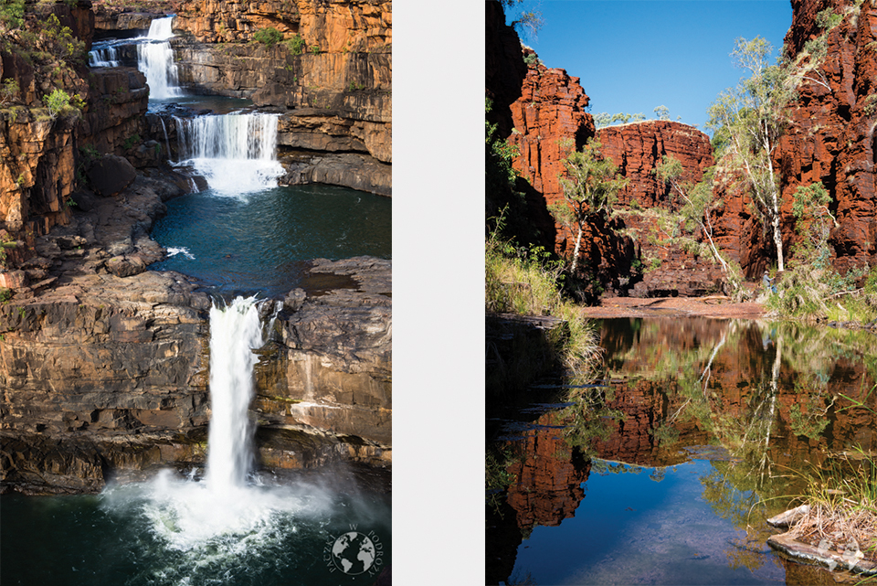 Spektakularne Parki Narodowe: Mitchell Falls i Karijini