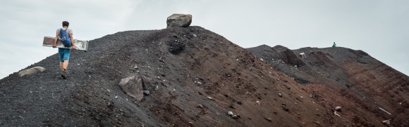 volcano boarding